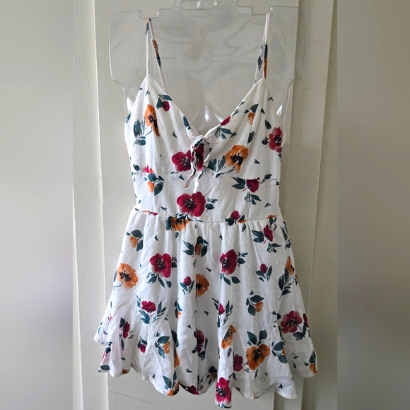 Trixxl Floral Spaghetti Strap Romper - Picture 1 of 6